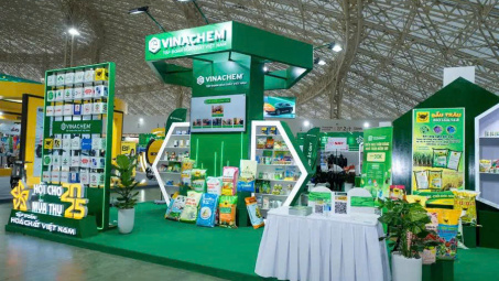 Vinachem nhận Giải thưởng “Không gian trưng bày tiêu biểu” tại Hội chợ Mùa Thu 2025