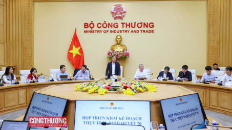 Bộ Công Thương triển khai kế hoạch thực hiện Nghị quyết số 70-NQ/TW của Bộ Chính trị
