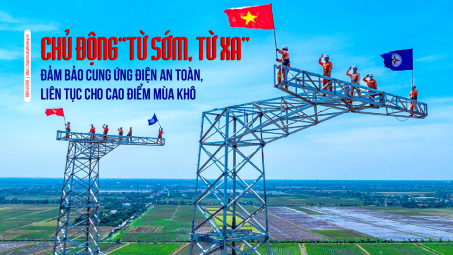 Chủ động “từ sớm, từ xa”, đảm bảo cung ứng điện an toàn, liên tục cho cao điểm mùa khô