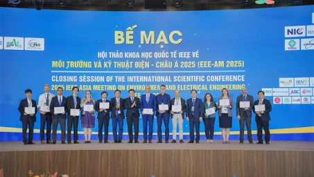Hội thảo Khoa học Quốc tế EEE-AM 2025 đã khép lại thành công