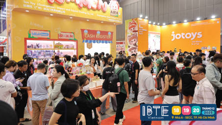 Hơn 250 doanh nghiệp sẽ tham gia trưng bày tại Triển lãm Quốc tế Sản phẩm & Đồ chơi trẻ em Việt Nam