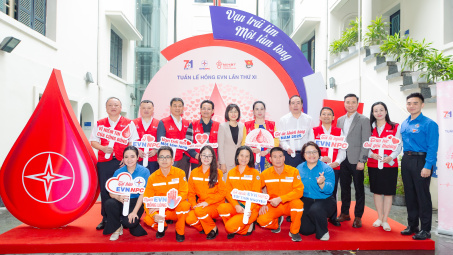 EVNNPC - Hành trình 11 năm "Tuần lễ hồng EVN" lan tỏa nhân ái