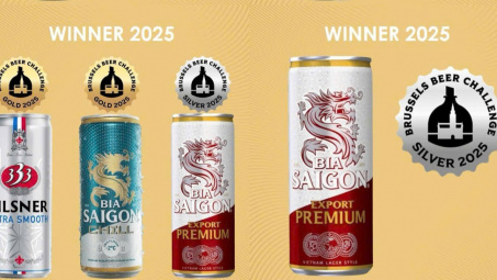 SABECO gia tăng hiện diện quốc tế với loạt giải thưởng bia danh giá