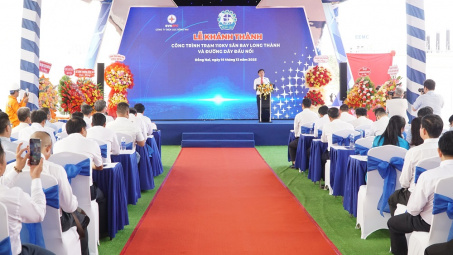Khánh thành Trạm biến áp 110kV sân bay Long Thành và đường dây đấu nối cấp điện cho sân bay lớn nhất cả nước