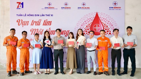 Công ty EPS: Sẻ chia yêu thương qua hoạt động hiến máu tình nguyện