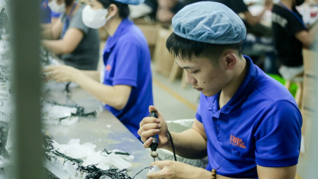 Thanh Hóa: Sản xuất công nghiệp tiếp đà tăng trưởng