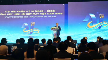 Hiệp hội Dệt may Việt Nam: 6 mục tiêu trọng tâm Nhiệm kỳ VII (2025 - 2030)