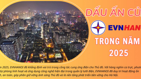 Dấu ấn Tổng công ty Điện lực thành phố Hà Nội trong năm 2025