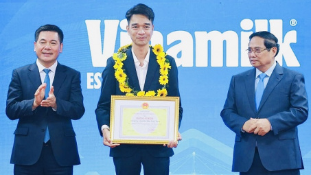 VINAMILK: Được Bộ Công Thương trao Bằng khen Doanh nghiệp xuất khẩu tiêu biểu