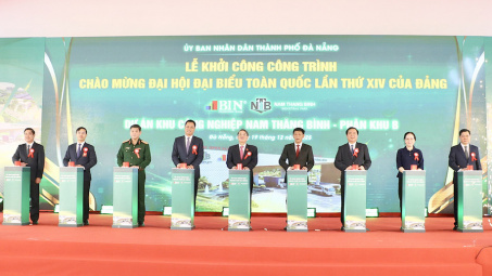 Đà Nẵng: Khởi công dự án Khu công nghiệp Nam Thăng Bình hơn 3.300 tỷ đồng