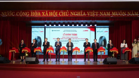 DRC khánh thành dự án mở rộng Nhà máy lốp Radial 1 triệu lốp/năm