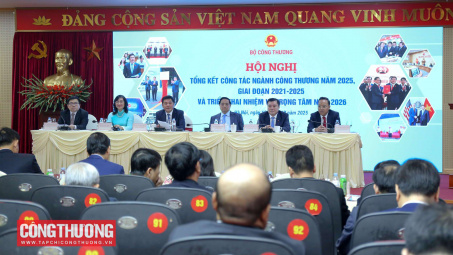Ngành Công Thương phấn đấu hoàn thành thắng lợi mục tiêu năm 2026, tạo điều đề vững chắc cho giai đoạn mới