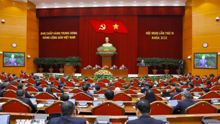 Khai mạc Hội nghị lần thứ 15 Ban Chấp hành Trung ương Đảng khóa XIII