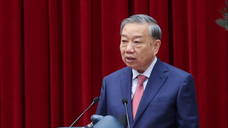 Phát biểu của Tổng Bí thư Tô Lâm khai mạc Hội nghị Trung ương 15 Khóa XIII