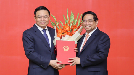 Đồng chí Lê Mạnh Hùng được giao Quyền Bộ trưởng Bộ Công Thương