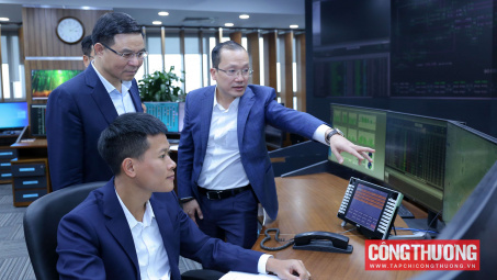 [CHÙM ẢNH] Quyền Bộ trưởng Bộ Công Thương Lê Mạnh Hùng thăm và làm việc với NSMO