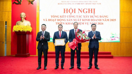 Apatit Việt Nam bứt phá 2025, vượt nhiều chỉ tiêu