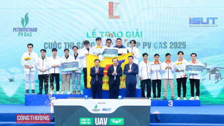 Chung kết Cuộc thi Sáng tạo UAV 2025 - Cup PV GAS: Sân chơi công nghệ dành cho thế hệ kỹ sư trẻ Việt Nam