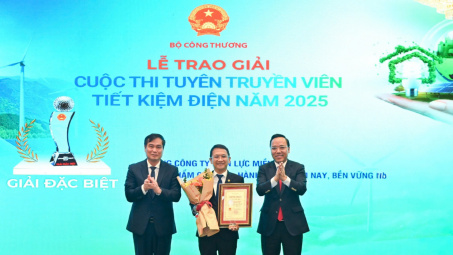 Bộ Công Thương trao giải Cuộc thi Tuyên truyền viên Tiết kiệm điện năm 2025