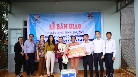 "Mái ấm tình thương" của Công ty Nhôm Đắk Nông