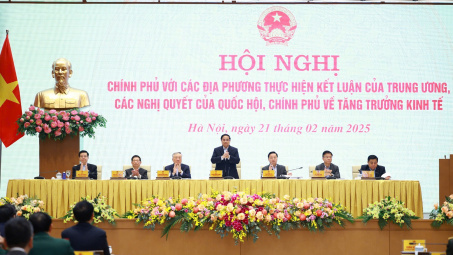 Hội nghị Chính phủ với các địa phương về tăng trưởng kinh tế