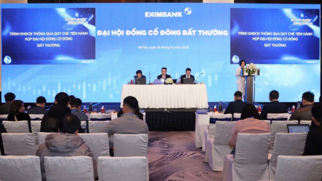 Đại hội cổ đông bất thường Ngân hàng Eximbank (EIB) thông qua tất cả các nội dung
