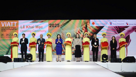 Triển lãm Quốc tế ngành Dệt may và Công nghệ Dệt may 2025 thu hút 500 gian hàng tham gia