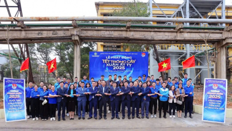 Tuổi trẻ Vinachem: Khởi động Tháng Thanh niên và phát động Tết trồng cây Xuân Ất Tỵ