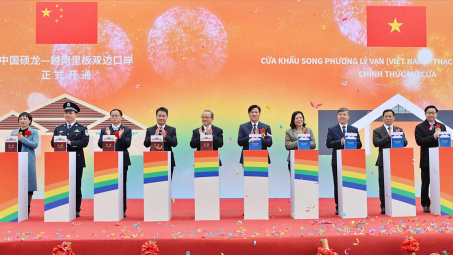 Mở cửa khẩu song phương Lý Vạn (Cao Bằng) - Thạc Long (Quảng Tây, Trung Quốc)