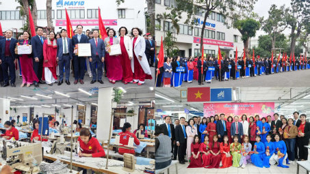 May 10: Tưng bừng khai xuân bắt tay ngay vào sản xuất, giao những đơn hàng xuất khẩu đầu tiên sau Tết Ất Tỵ