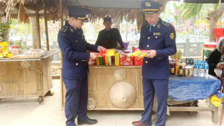 Thái Nguyên: Tăng cường công tác quản lý thị trường tại Lễ hội Đền Đuổm