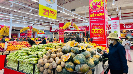 Hà Nam: Tổng mức bán lẻ hàng hóa và doanh thu dịch vụ tháng 1/2025 tăng khá so với cùng kỳ năm trước