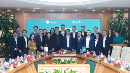 BIDV và SP Group hợp tác vì mục tiêu xanh