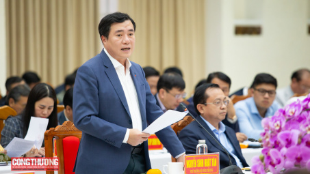 Thứ trưởng Nguyễn Sinh Nhật Tân: Quảng Nam cần xác định các dự án tạo động lực tăng trưởng để tập trung thực hiện