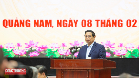 Thủ tướng Phạm Minh Chính làm việc với tỉnh Quảng Nam