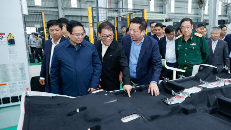 Thủ tướng Phạm Minh Chính thăm, khảo sát một số doanh nghiệp tại Quảng Nam