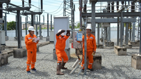EVNSPC đóng điện hàng loạt công trình lưới điện 110kV tại các tỉnh phía Nam