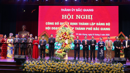 Chính thức thành lập Đảng bộ Hội Doanh nghiệp thành phố Bắc Giang