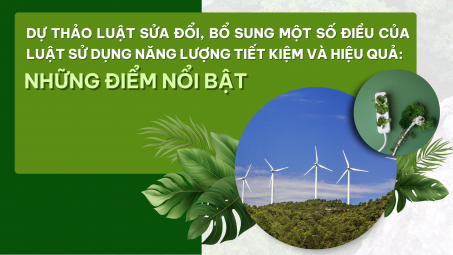 Dự thảo Luật sửa đổi, bổ sung một số điều của Luật Sử dụng năng lượng tiết kiệm và hiệu quả: Những điểm nổi bật