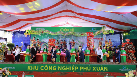 Tỉnh Đắk Lắk: Khởi công Khu công nghiệp Phú Xuân