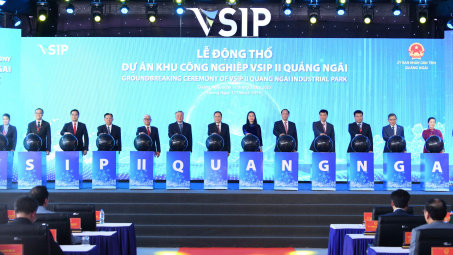 Phát triển Khu công nghiệp VSIP II Quảng Ngãi theo hướng thông minh, hiện đại và bền vững