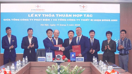 EVNGENCO1 và EEMC ký Thỏa thuận hợp tác giám sát vận hành, xử lý sự cố các máy biến áp
