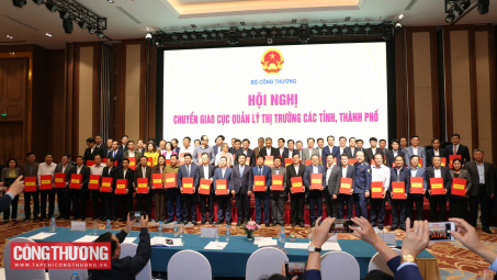 Địa phương chủ động tiếp nhận, tiếp tục duy trì hoạt động của lực lượng quản lý thị trường hiệu lực, hiệu quả