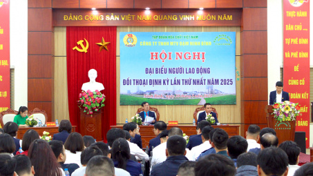 Công ty TNHH MTV Đạm Ninh Bình tổ chức thành công Hội nghị Đại biểu Người lao động năm 2025