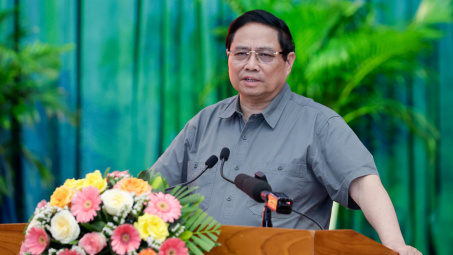 Thủ tướng: Bình Định cần đẩy mạnh tăng trưởng, khai thác hiệu quả các không gian phát triển