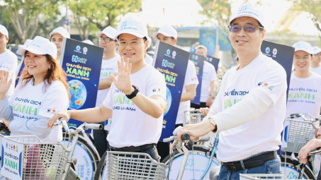 Giờ Trái đất 2025 - Sôi nổi các hoạt động lan toả thông điệp xanh