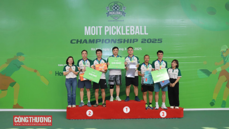 Khép lại Giải đấu MOIT Pickleball Championship 2025 thành công, chuyên nghiệp và đầy cảm xúc