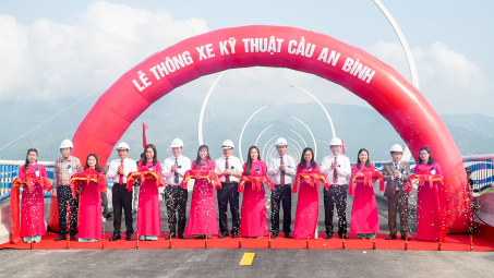 Quảng Nam: Thông xe kỹ thuật cầu Sông Thu và cầu An Bình hơn 900 tỷ đồng