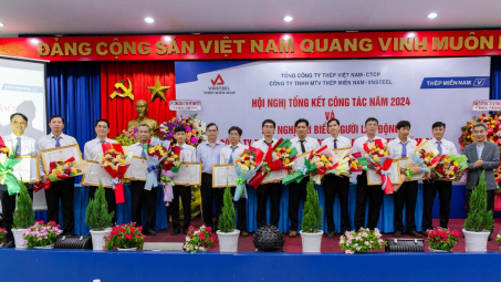 Công ty TNHH MTV Thép Miền Nam – VNSTEELtổ chức hội nghị Người lao động 2025