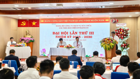Công ty EPS: Tổ chức thành công Đại hội Đảng bộ nhiệm kỳ 2025 - 2030